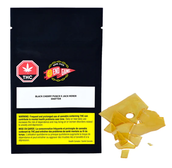 Black Cherry Punch X Jack Herer Shatter - Black Cherry Punch X Jack Herer Shatter